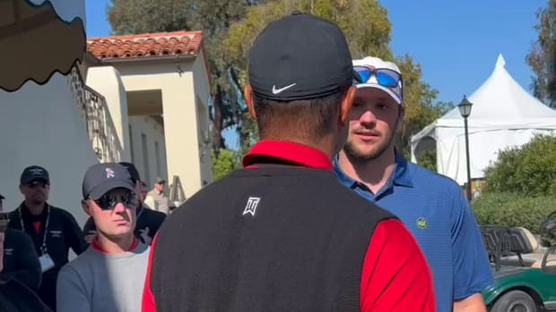 Josh Allen Meets Tiger